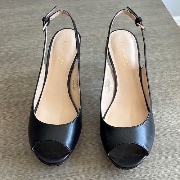 Nine West Peep Toe Heels - Picture 1 of 4